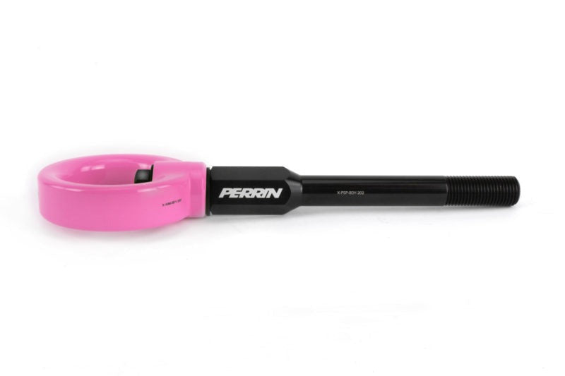 PERRIN Front Tow Hook Kit (Hyper Pink) - 2002-2007 Subaru WRX / STI
