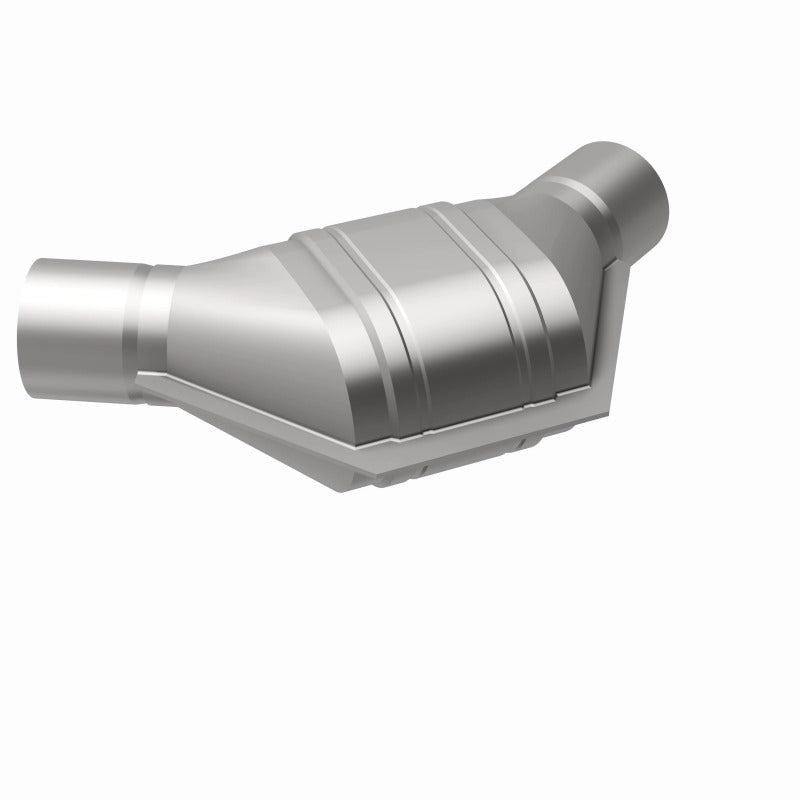 MagnaFlow Universal Catalytic Converter - 2.00in Angled In/Out Front - CARB Compliant