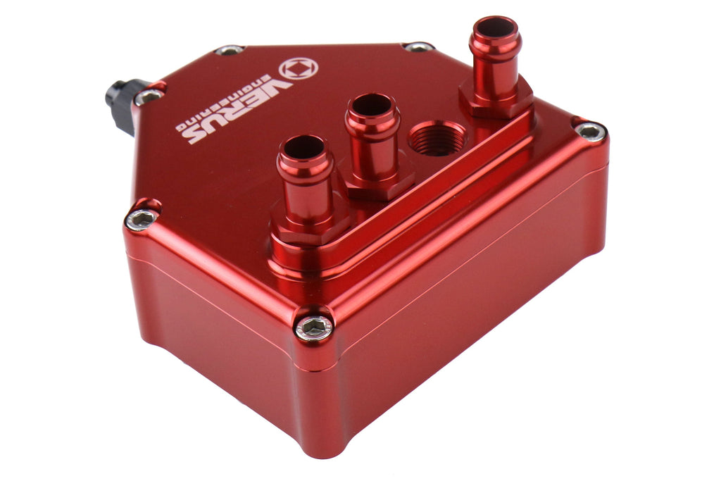 Verus Engineering Dual Air Oil Seperator Anodized Red - 2013-2021 Scion FR-S / Subaru BRZ / Toyota 86