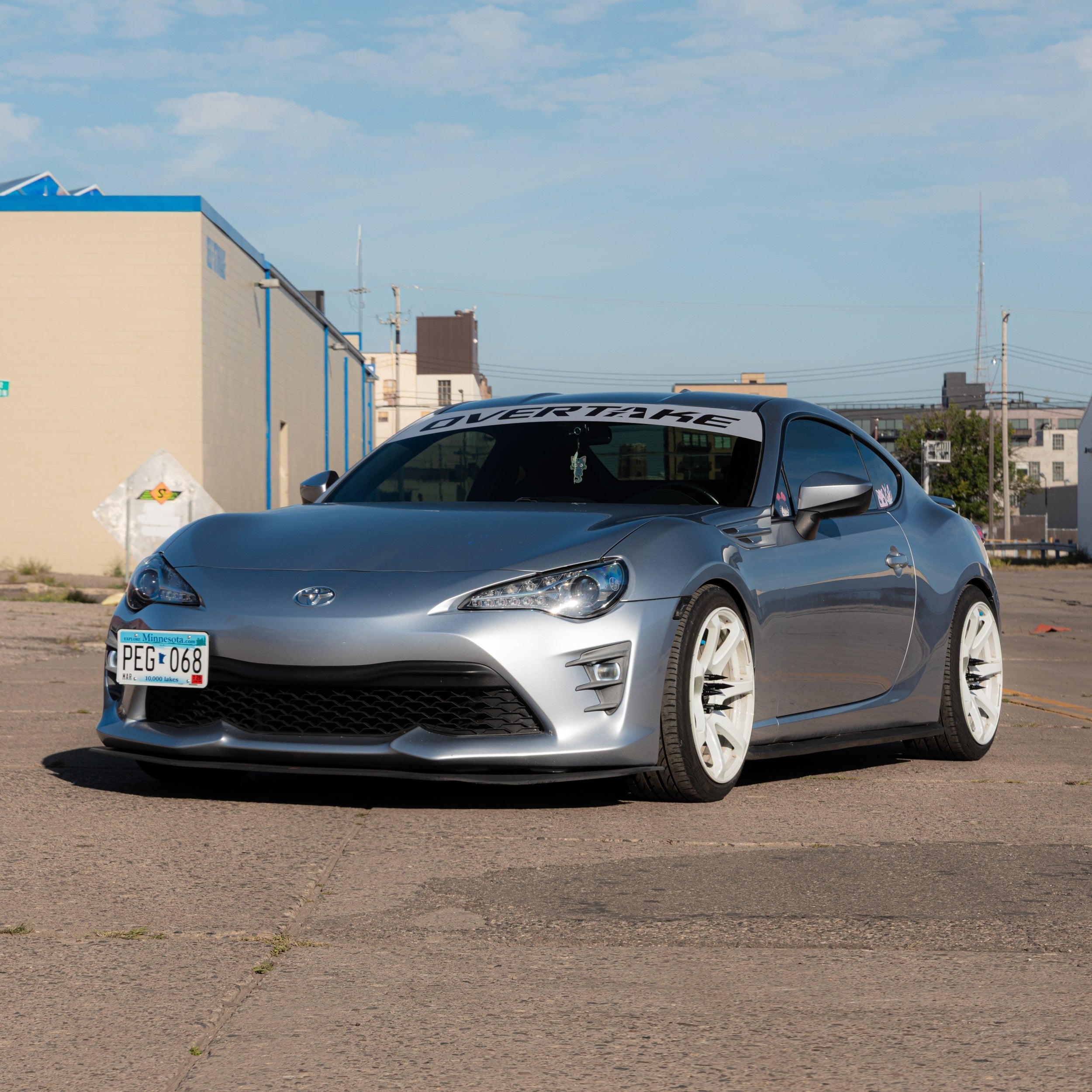 OVERTAKE Windshield Banner - Ships FREE!