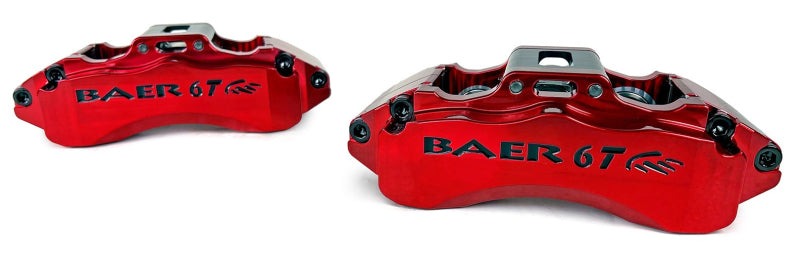 Baer Brakes 20-25 Jeep Gladiator 13.5in 6T Front SZ Brake Kit - Fire Red