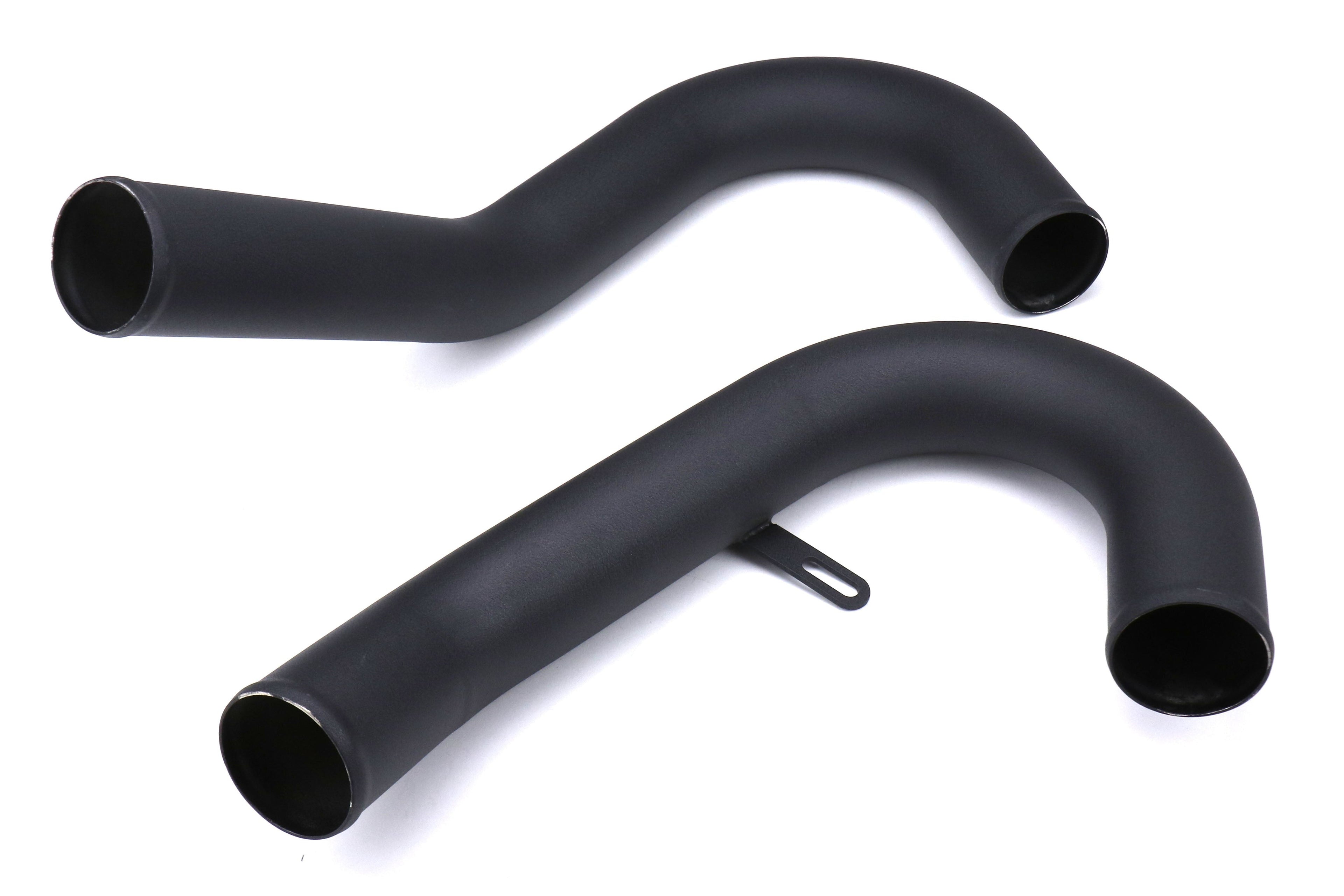 ETS Front Mount Intercooler Piping Kit w/ HKS BOV Flange Wrinkle Black - 2015-2021 Subaru WRX