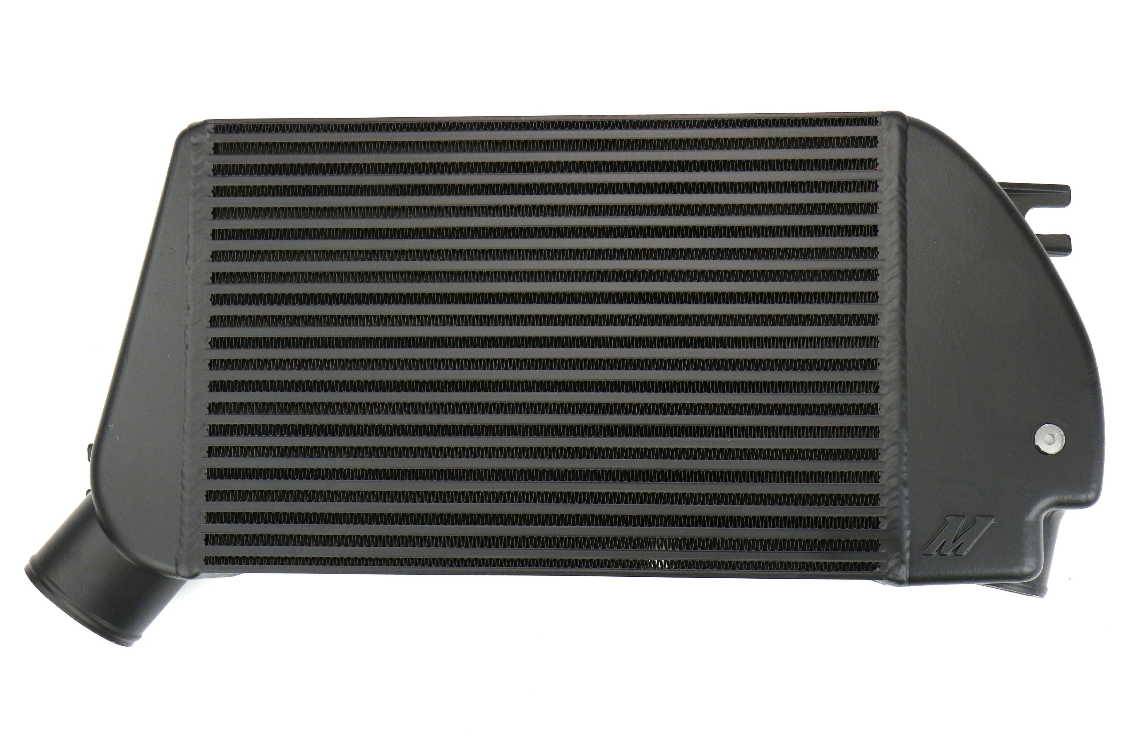 Mishimoto Race Top Mount Intercooler Black - 2015-2021 Subaru WRX