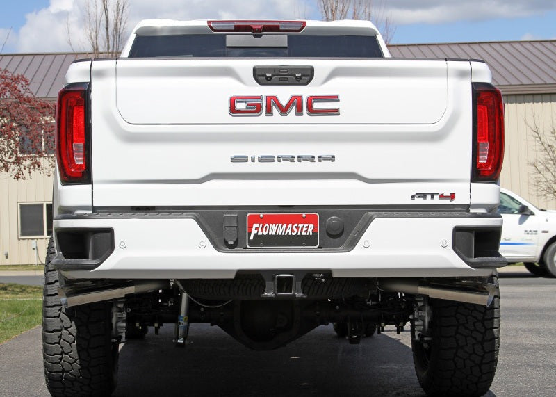 Flowmaster Outlaw Cat-Back Exhaust for 2020+ Silverado/Sierra 2500HD/3500HD - 818112