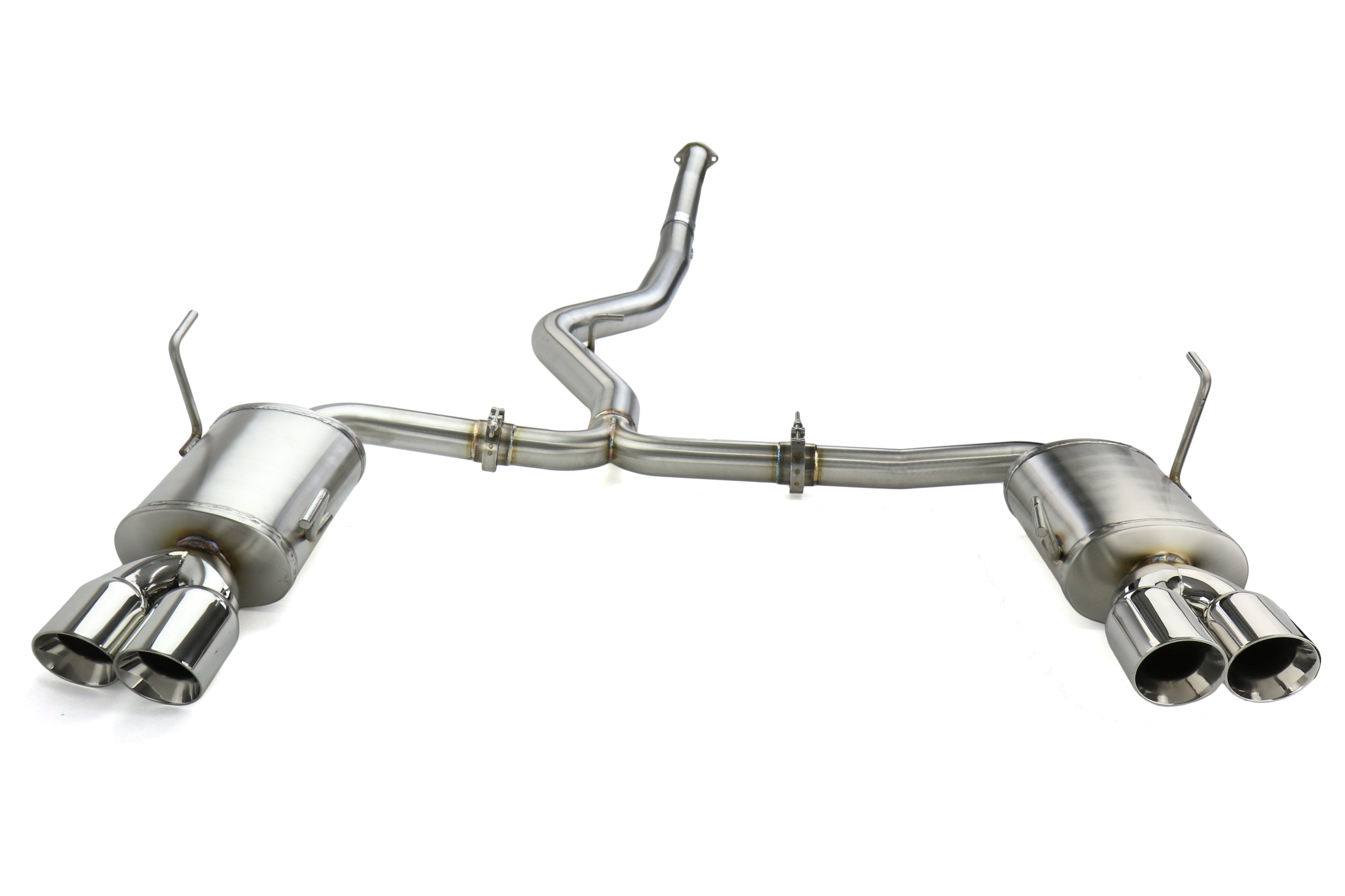 Mishimoto Stainless Steel Cat Back Exhaust - 2015-2021 Subaru WRX/STI