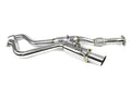 Invidia N1 Cat Back Exhaust - Stainless Steel Tip - 2008-2014 Subaru WRX / STI Hatchback