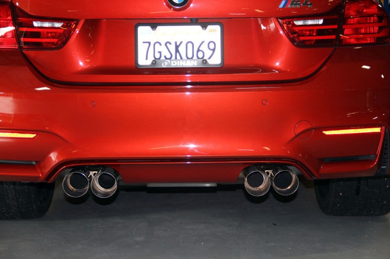 Dinan Free Flow Axle-Back Exhaust for 2015-2020 BMW M3/M4 - D660-0050-BLK