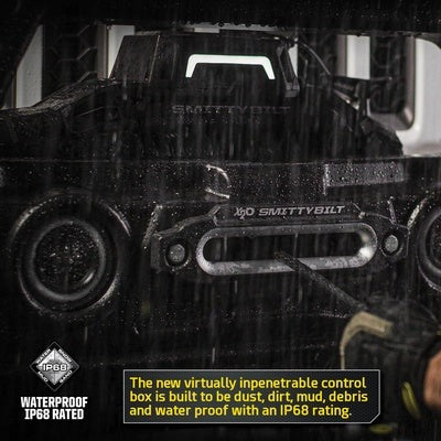 X2O Gen3 10,000 lb Winch W/Synthetic Rope Aluminum Fairlead Smittybilt - 98810