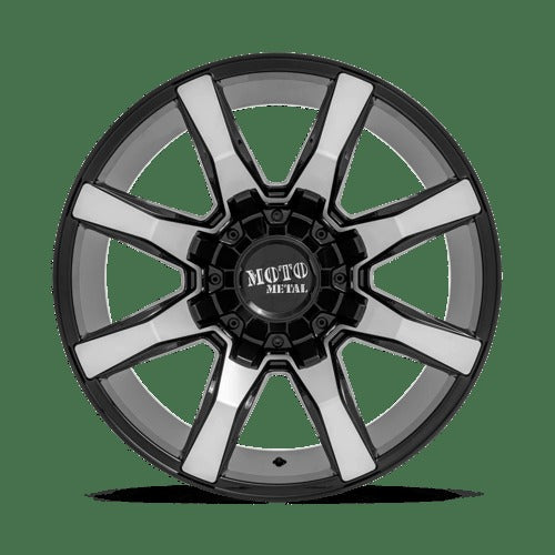 MO804 22X10 5X5.5/150 G-BLK MACH -18MM