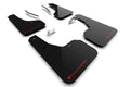 Rally Armor UR Mud Flap w/Red Logo - Black - 2022-2024 Subaru Forester