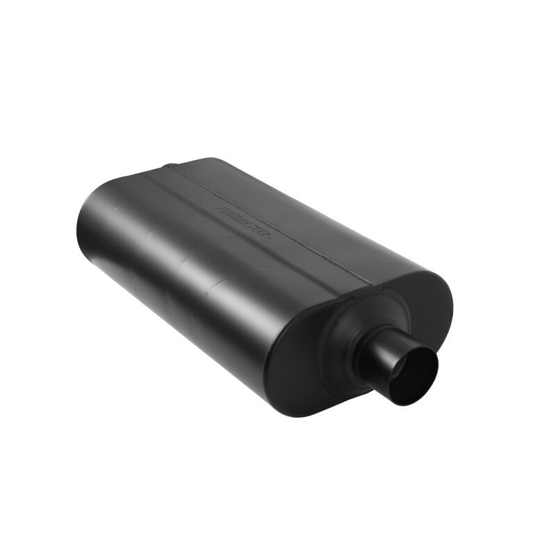 Flowmaster Super 50 Series 2.5-Inch Offset Inlet/Center Outlet Muffler - 852556