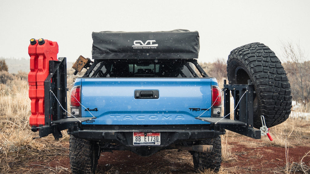 3rd Gen Toyota Tacoma High Clearance Rear Bumper No Swing Arm 16-22 Toyota Tacoma CBI Offroad