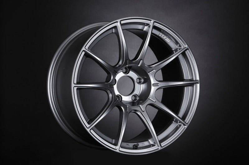 SSR GTX01 19x9.5 5/120 +38mm Offset - Dark Silver (Single Wheel)