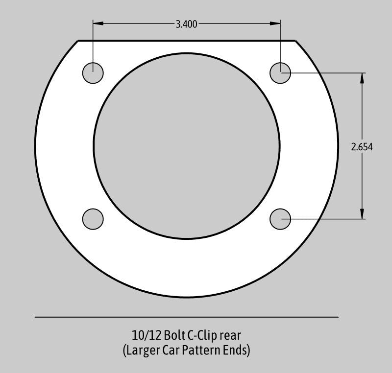 Baer Brakes 60-74 Chevrolet C10 Pickup 14in Extreme+ Rear SDZ Brake Kit - Fire Red