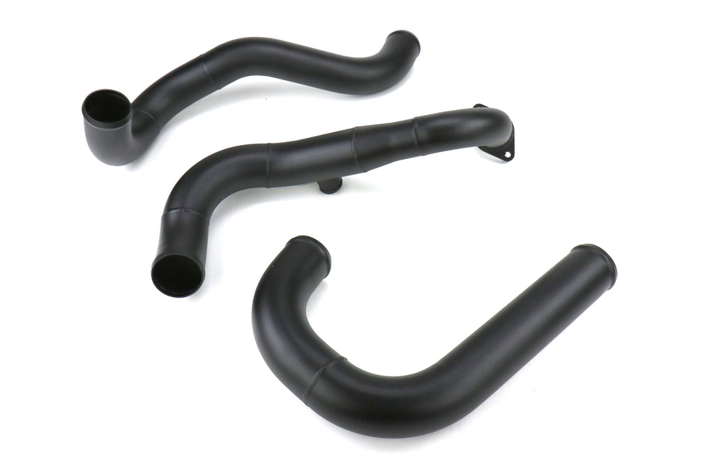 TurboXS Front Mount Intercooler Kit Wrinkle Black - 2015-2021 Subaru WRX