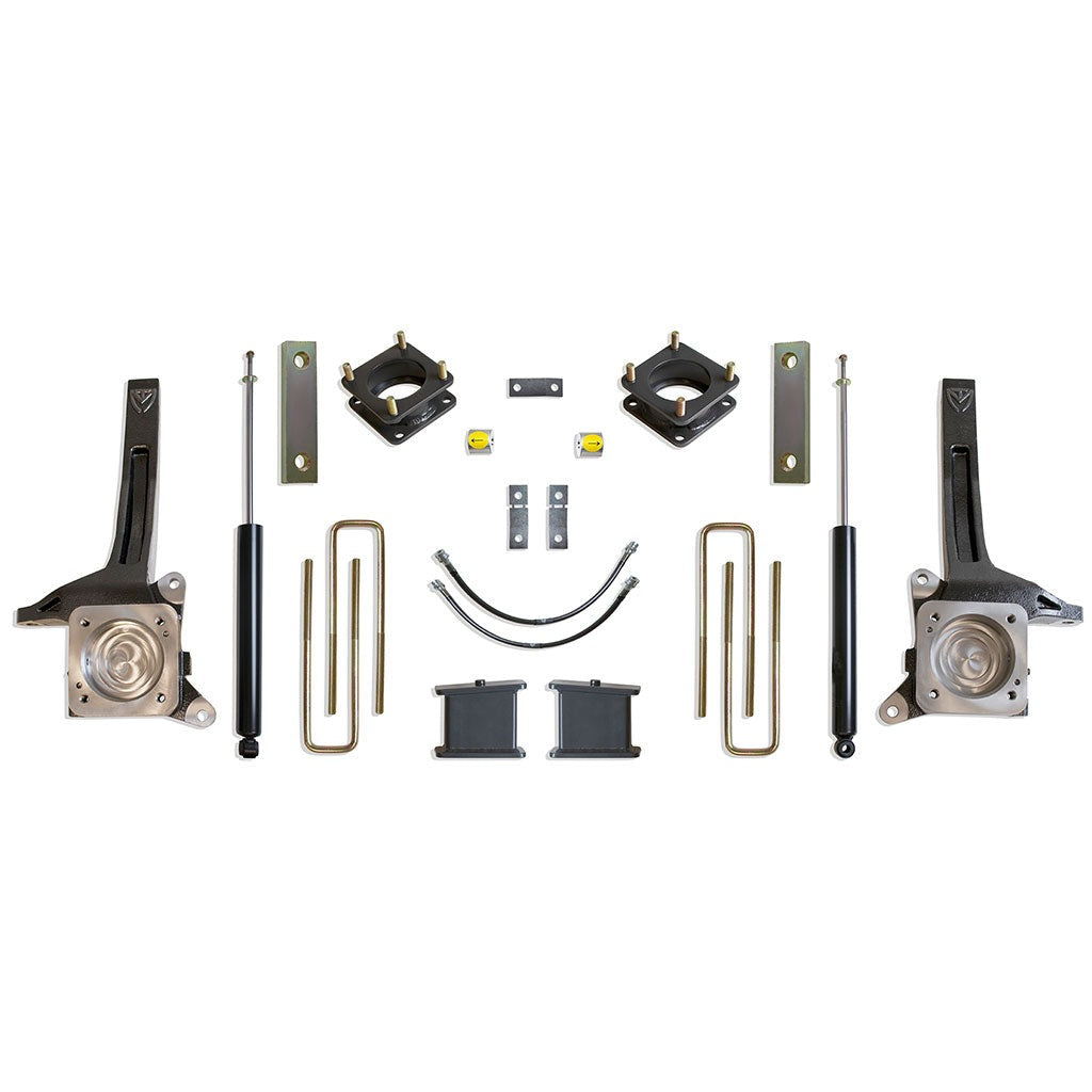 2WD Lift Kit W/ Max Trac Shocks - 6"/4" Lift Height 2007-2021 Toyota Tundra 2WD Maxpro Kit
