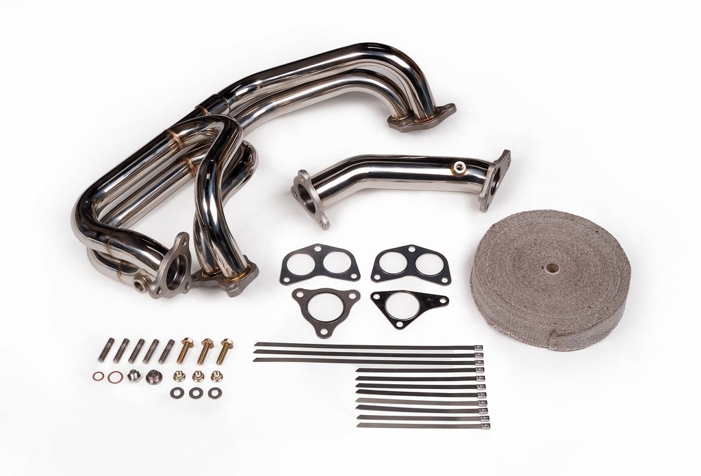Tomioka Racing Equal Length Exhaust Manifold w/ Up-pipe for Subaru - 2002-2014 Subaru WRX / 2004-2021 STI