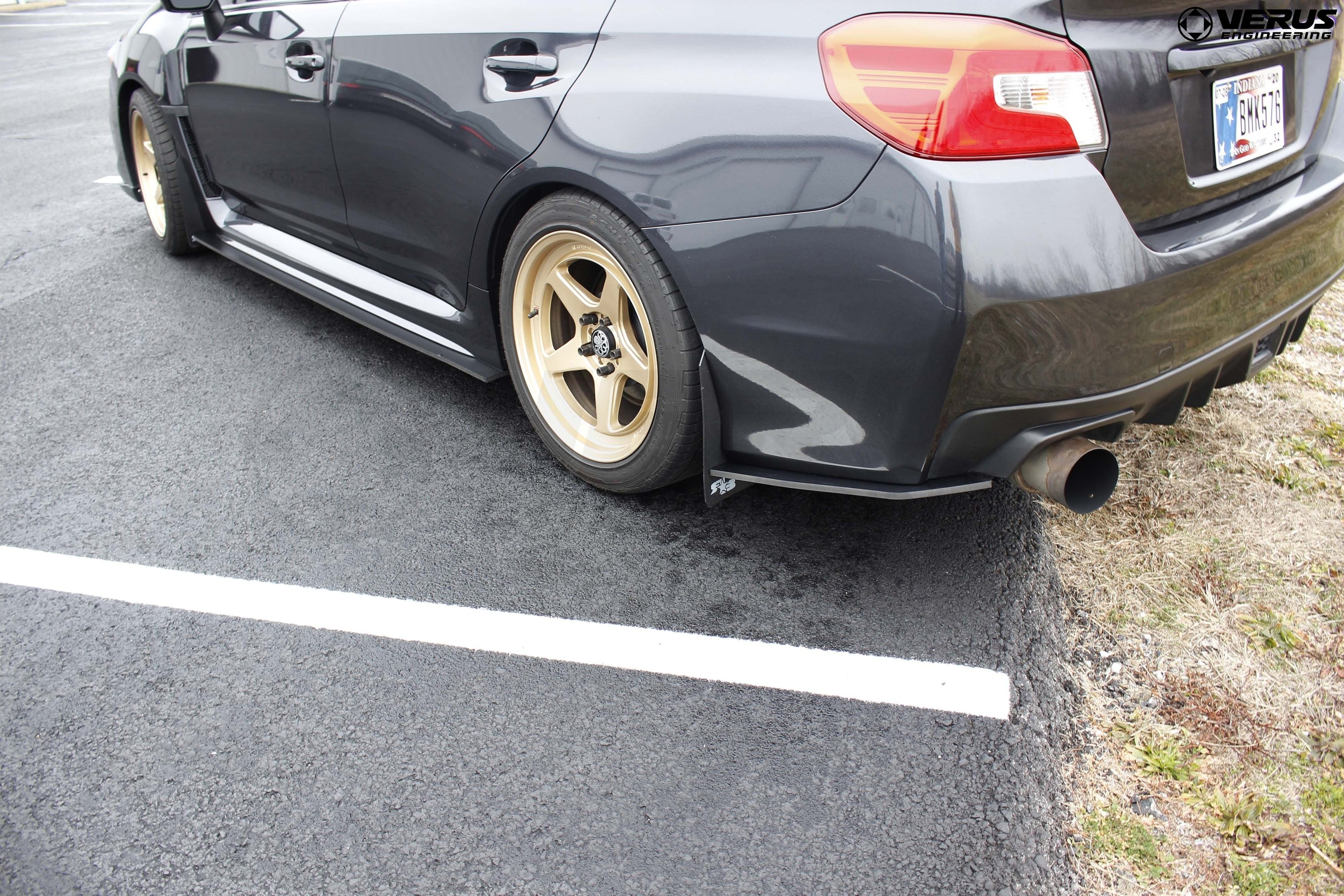 Verus Engineering Street Rear Spat Kit - 2015-2021 Subaru WRX / STI