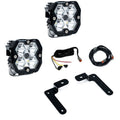Baja Designs 18-25 Jeep JL/JT / 20-25 Gladiator Squadron Pro 2.0 A-Pillar Pro Kit UP (Spot) - Clear