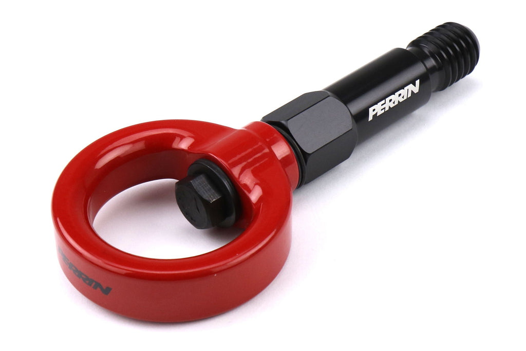 Perrin Rear Tow Hook Kit Red - 2020-2024 Toyota Supra