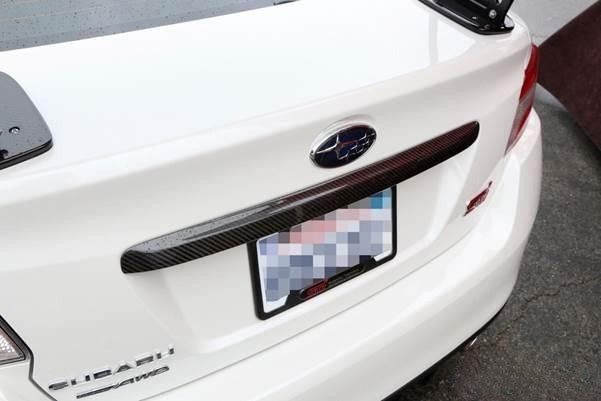 APR Performance Carbon Fiber Trunk Garnish - 2015-2021 Subaru WRX / STI