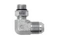 King Shocks 90 Degree Hose Fitting -06 flare / -06 ORB