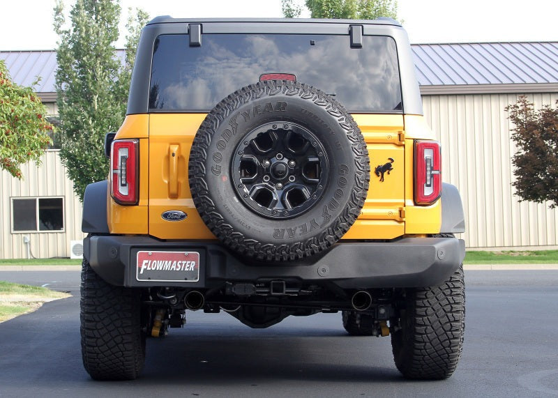 Flowmaster 21-25 Bronco 2DR 2.3/2.7L Outlaw Cat-Back Exhaust System
