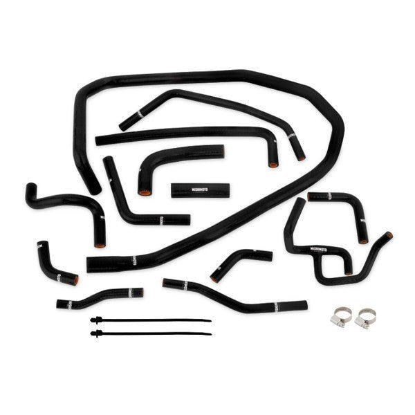 Mishimoto Silicone Ancillary Hose Kit Black - 2015-2021 Subaru WRX