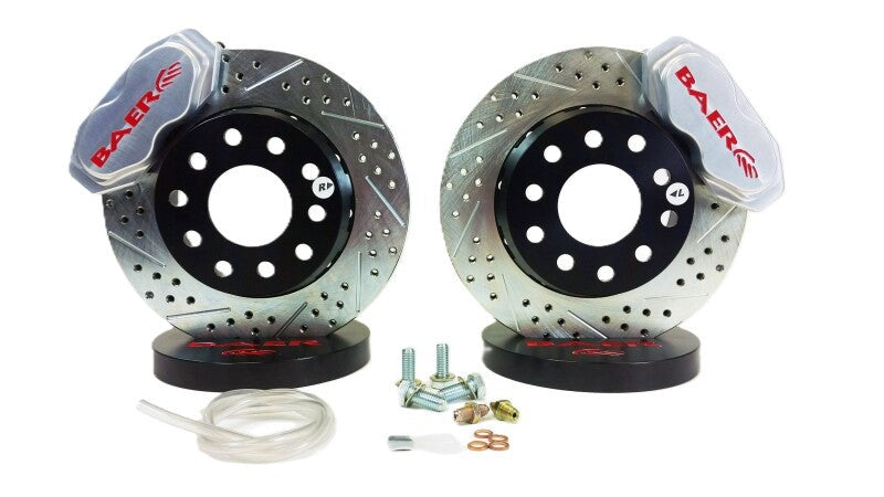 Baer Brakes 79-93 Ford Mustang 11in SS4+ Deep Stage Front SDZ Brake Kit - Clear