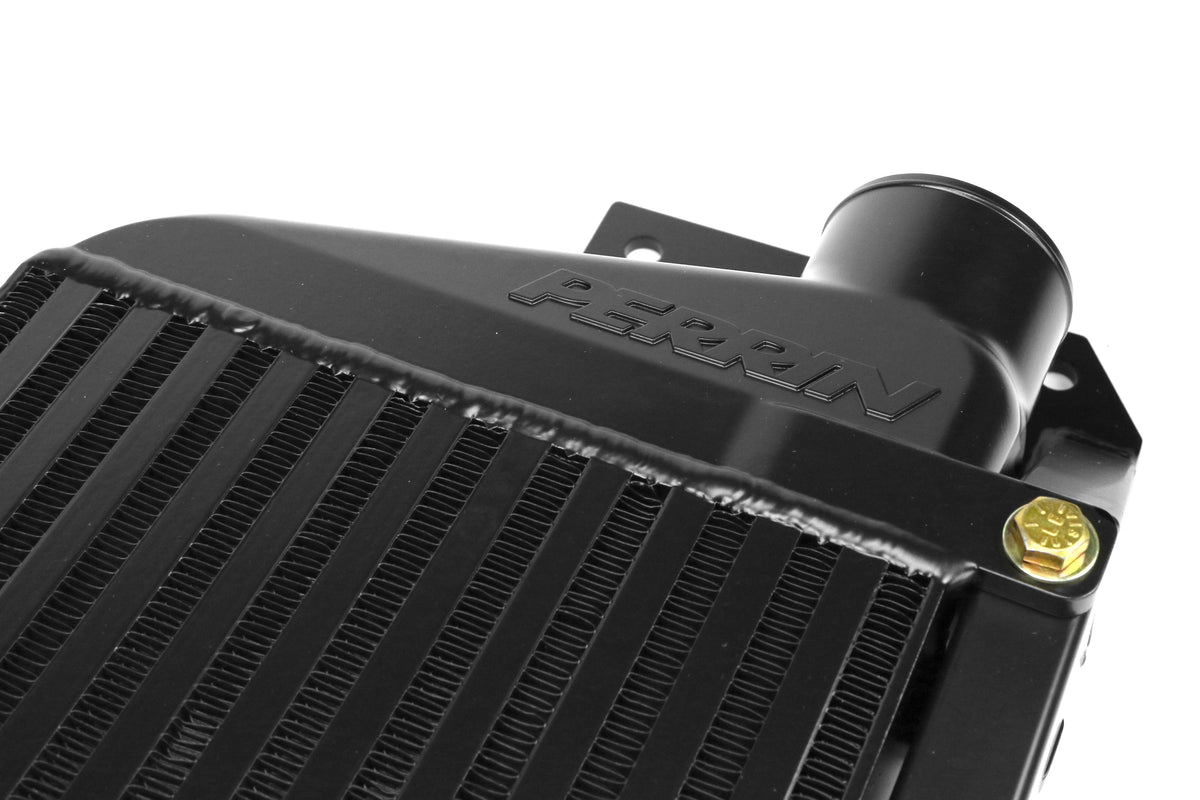 PERRIN Front Mount Intercooler Black - 2015-2021 Subaru WRX / STI