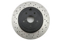 Centric Premium OE Style Drilled Rear Brake Rotor Pair - 2018-2021 Subaru STI
