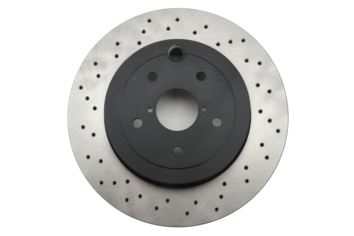 Centric Premium OE Style Drilled Rear Brake Rotor Pair - 2018-2021 Subaru STI