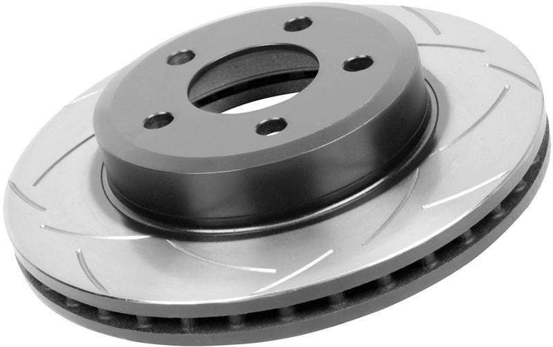 DBA 10 Stud Hole Rear Slotted Street Series Rotor, 2002-2009 Subaru WRX / 2004-2007 STi