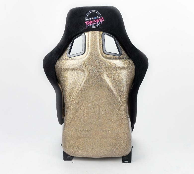 NRG Innovations FRP ULTRA Large Competition Alcantara Seat Black - Universal