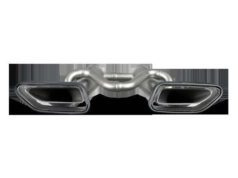 Akrapovic Slip-On Line Titanium with Carbon Tips for 2014-2017 McLaren 650S/650S Spyder - S-MC/TI/2