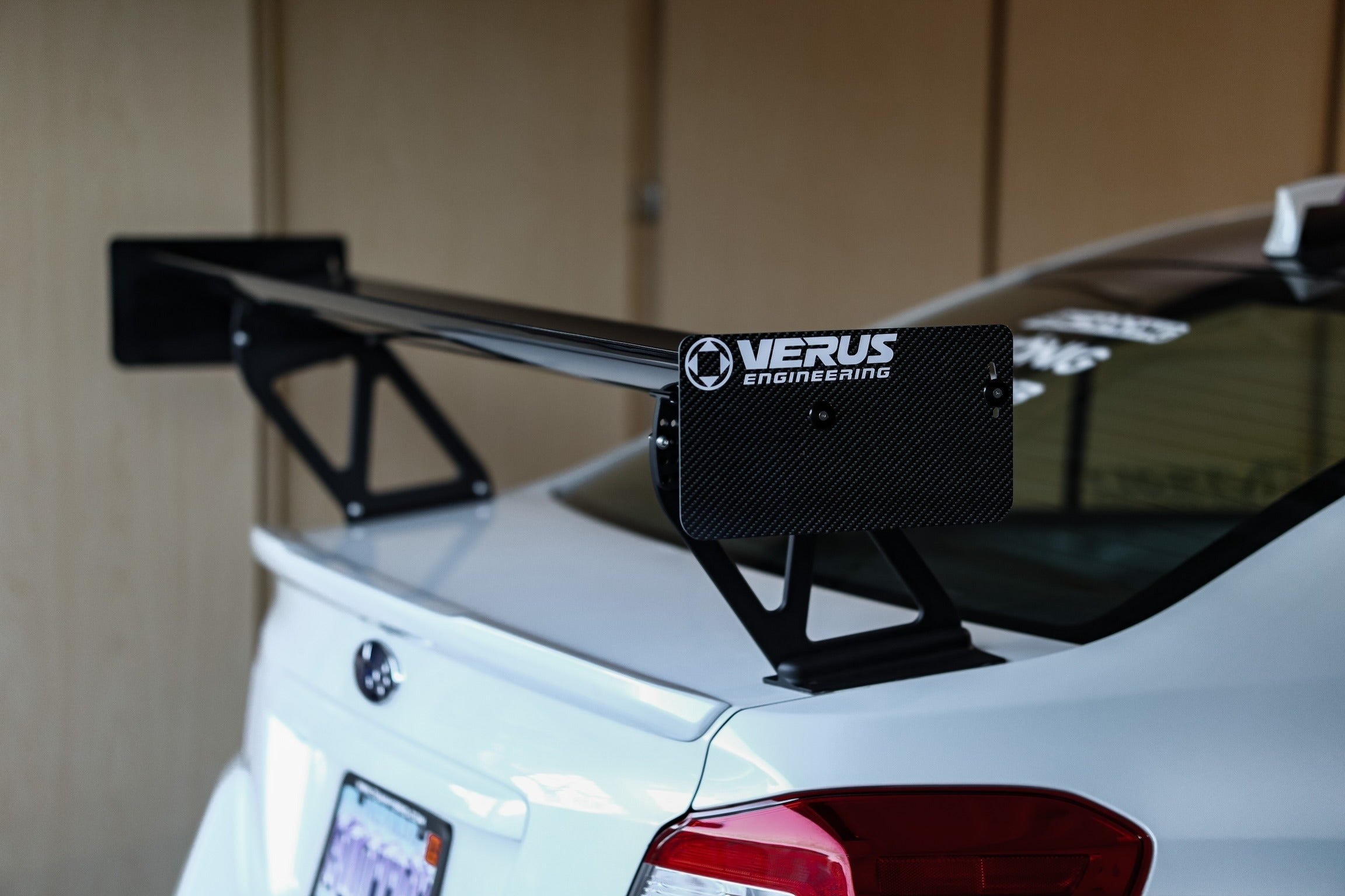 Verus UCW Rear Wing Kit - Black Endplates - 2015-2021 Subaru WRX