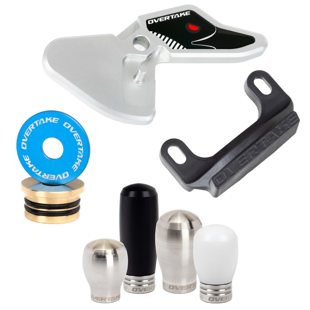 OVERTAKE Stage 1.5 Drivetrain Kit - Weighted Tear Drop Shift Knob - 2015-2026 Subaru WRX / 2018-2023 Crosstrek