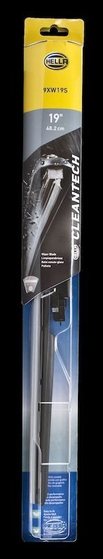 Hella Clean Tech Wiper Blade 19in - Single - Universal