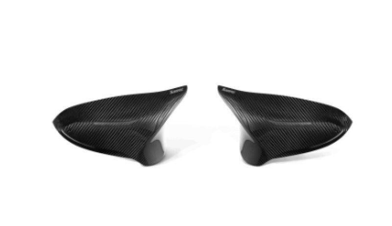 Akrapovic 2014+ BMW M3 (F80) Carbon Fiber Mirror Cap Set High Gloss - WM-BM/CA/2/G