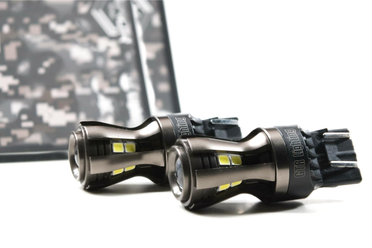 GTR Lighting Armor 7440/7443 LED Bulb Red (Pair) - GTR.LED291-2PK