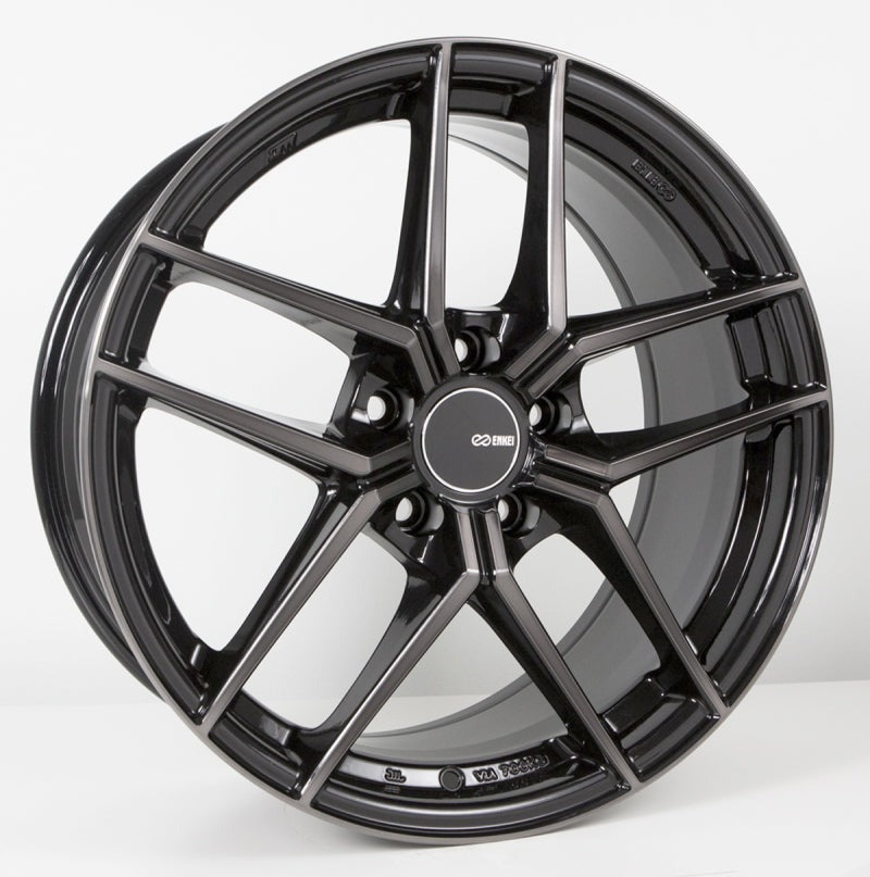Enkei TY5 19x9.5 5x114.3 35mm Offset 72.6mm Bore - Pearl Black (Single Wheel)