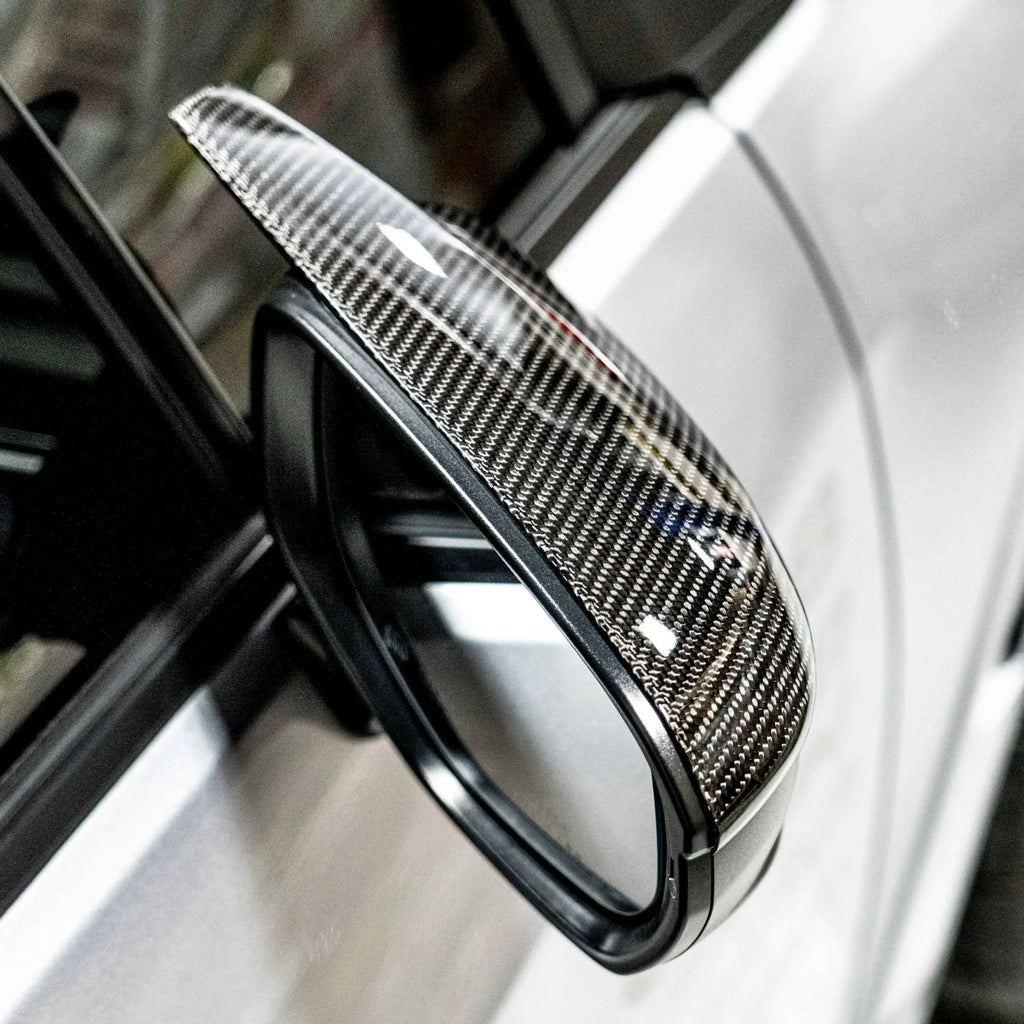 Compressive Tuning Arrowhead Carbon Fiber Mirror Caps - 2022-2026 Subaru WRX