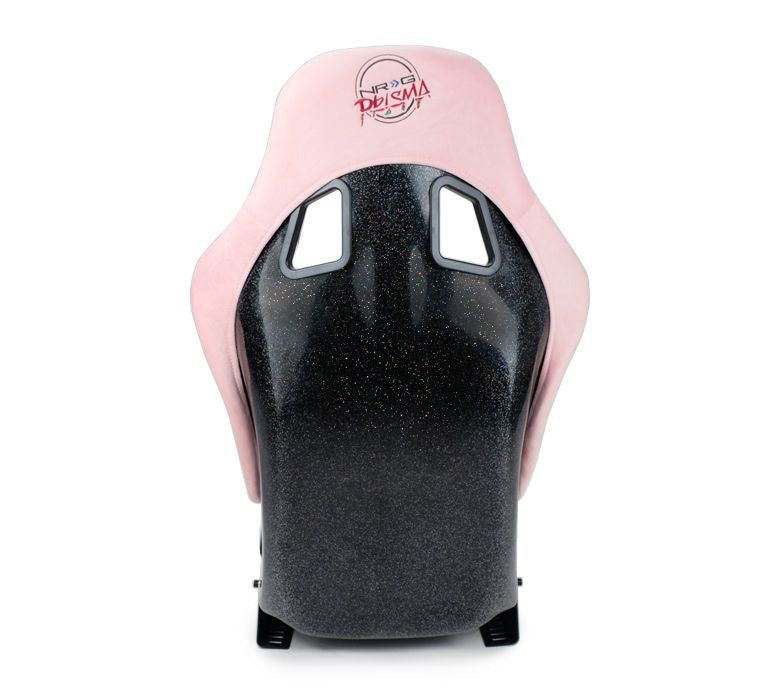 NRG Innovations FRP PRISMA Medium Competition Seat Vegan Alcantara Pink - Universal