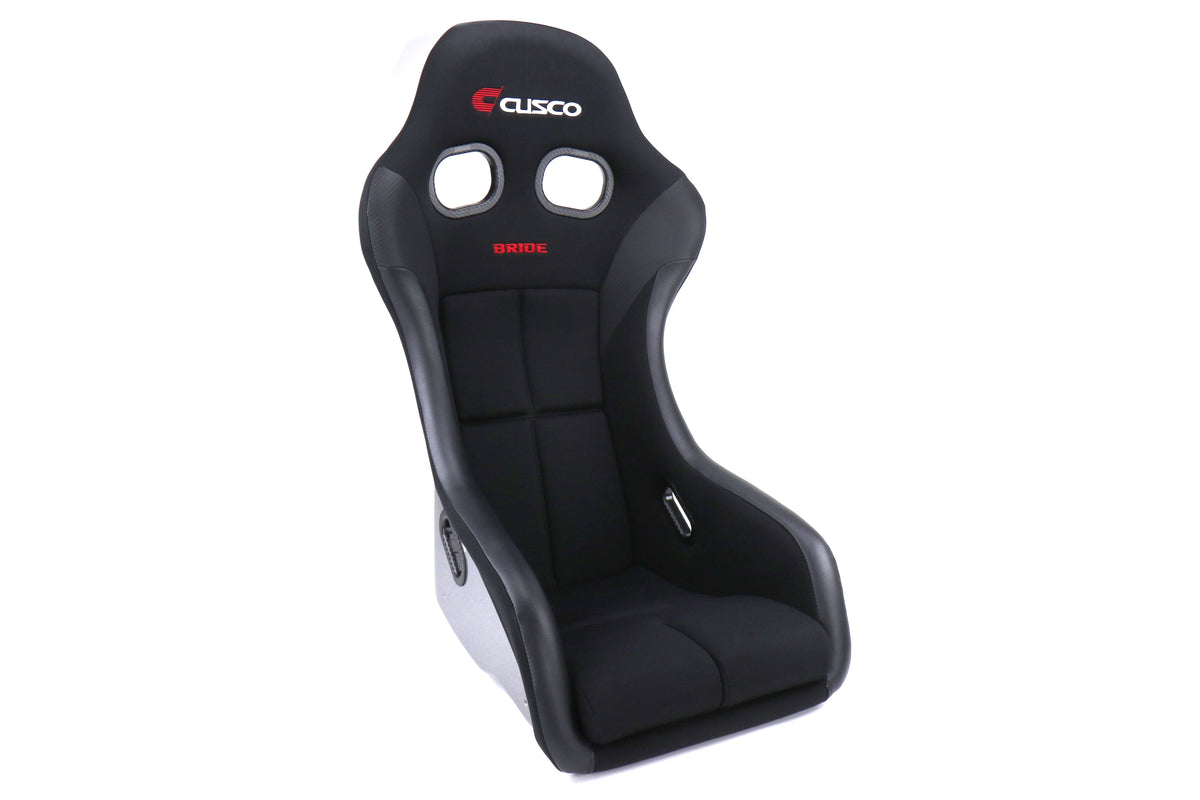 Cusco Bride ZETA IV Full Bucket Seat Low Max FRP Silver - Universal