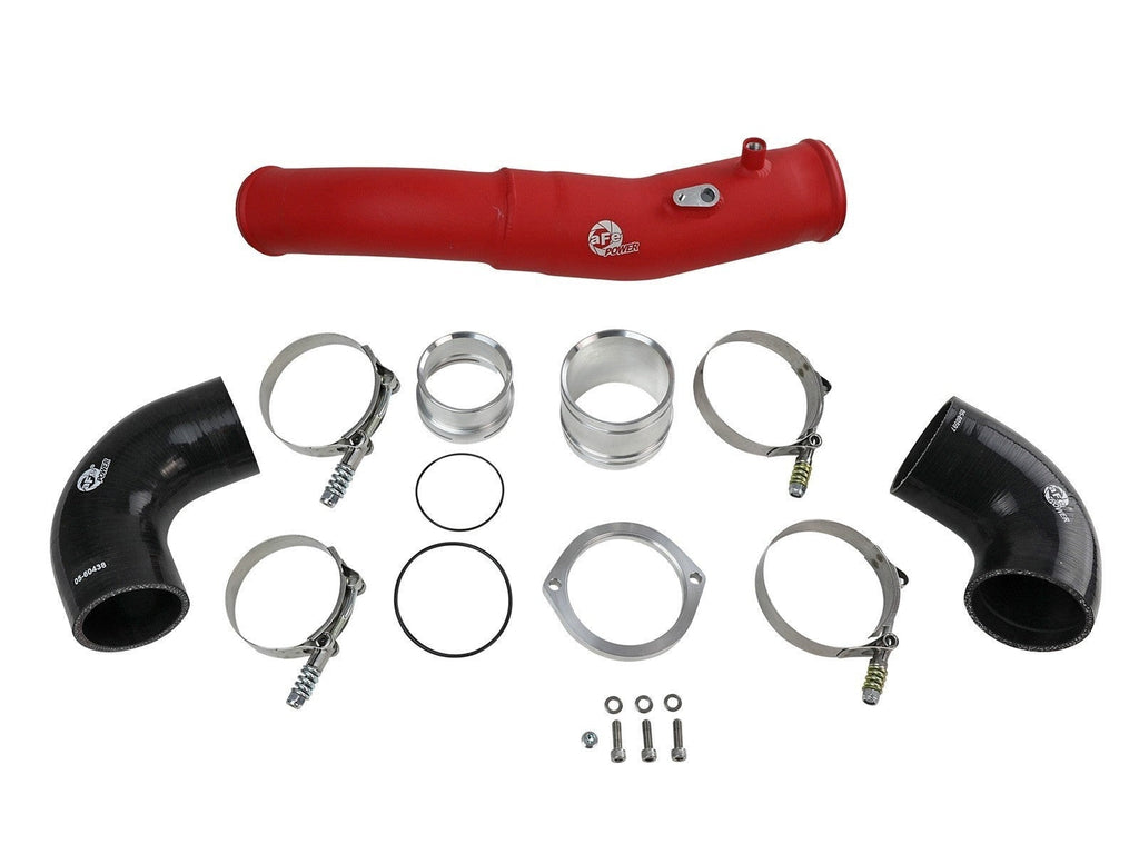 AFE BladeRunner 2-1/2" to 3" Intercooler Tube Hot Side Charge Pipe - 2020-2024 Toyota Supra