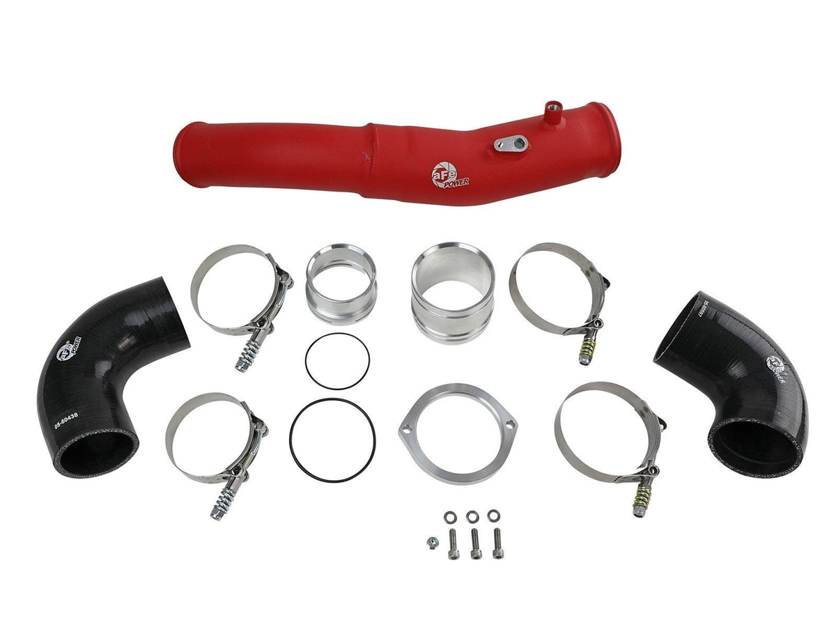 AFE BladeRunner 2-1/2" to 3" Intercooler Tube Hot Side Charge Pipe - 2020-2024 Toyota Supra
