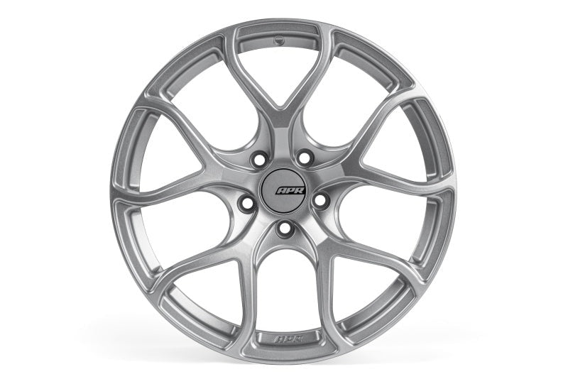 APR A01 Flow Formed 18x8.5 / 5x112 / ET45 / 66.5mm Bore / Hyper Silver Wheel