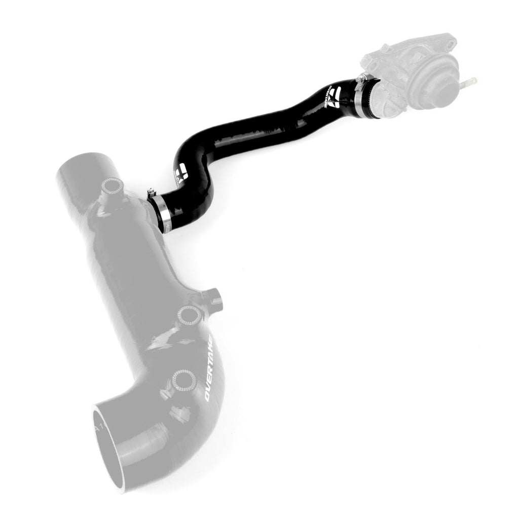 Overtake Bypass Valve Recirculation Hose (Black) - 2002-2007 Subaru WRX, 2004-2021 STI