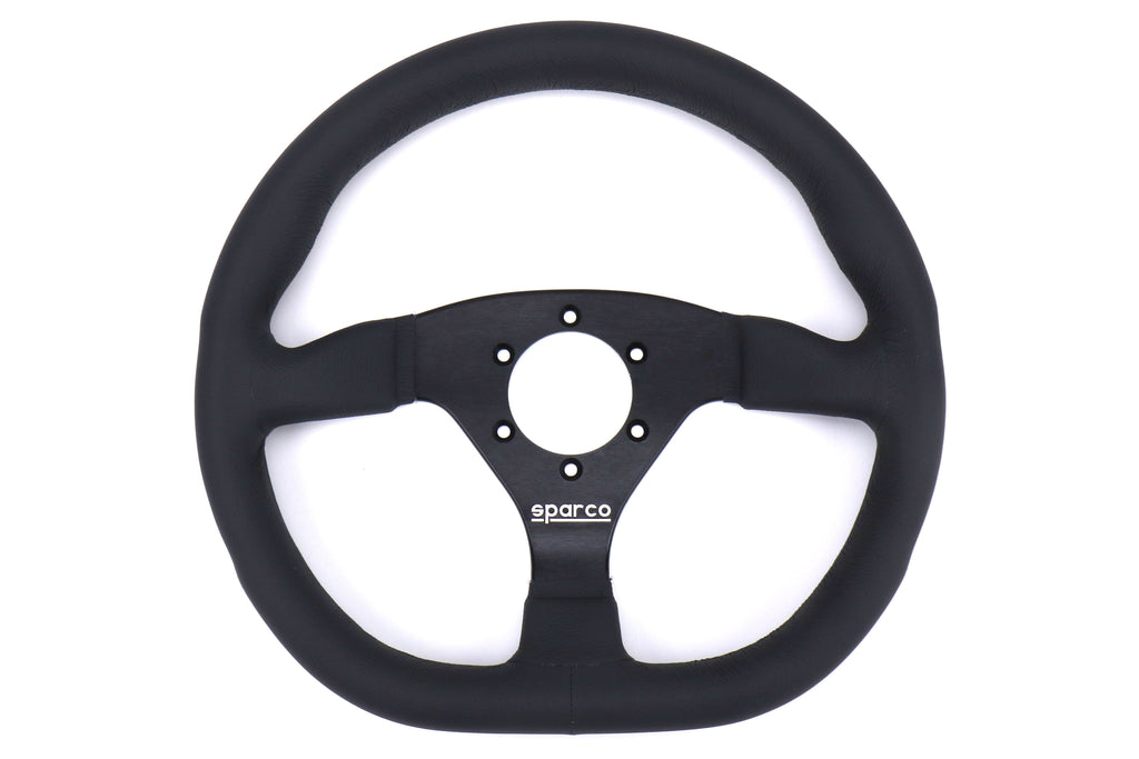 Sparco L360 Steering Wheel Leather Black - Universal