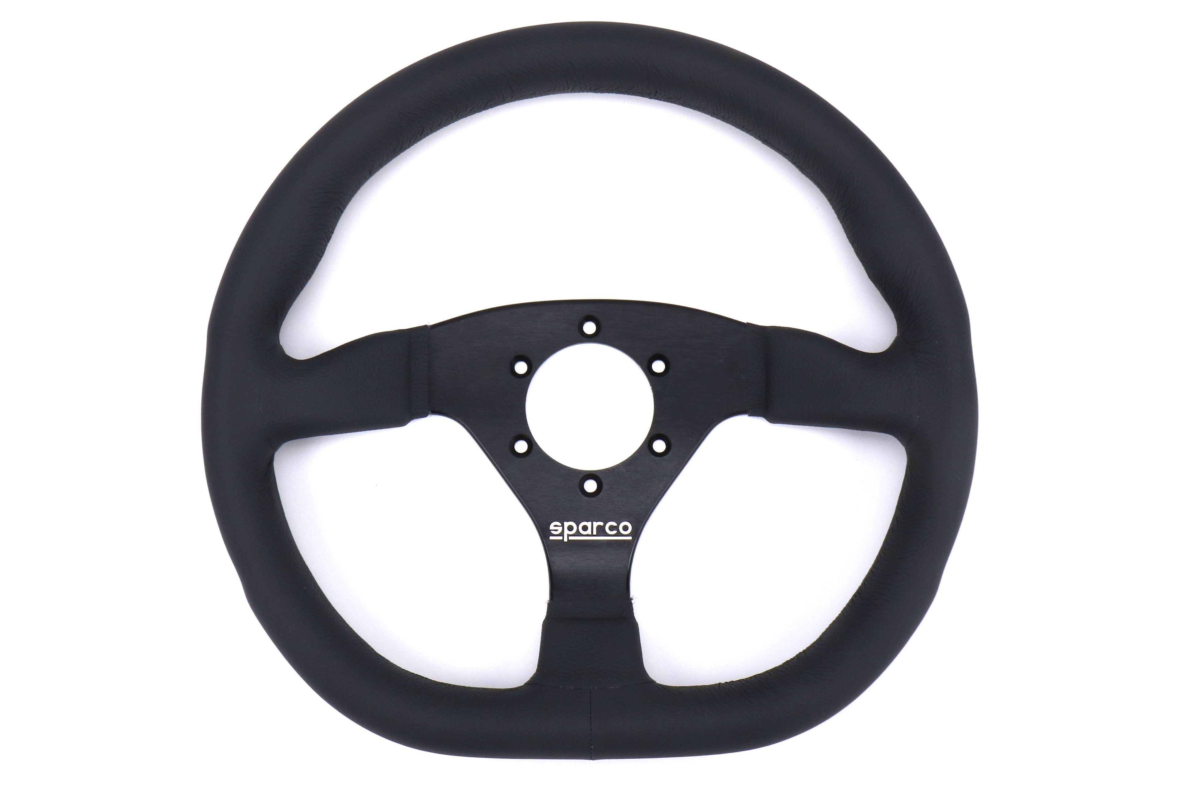 Sparco L360 Steering Wheel Leather Black - Universal